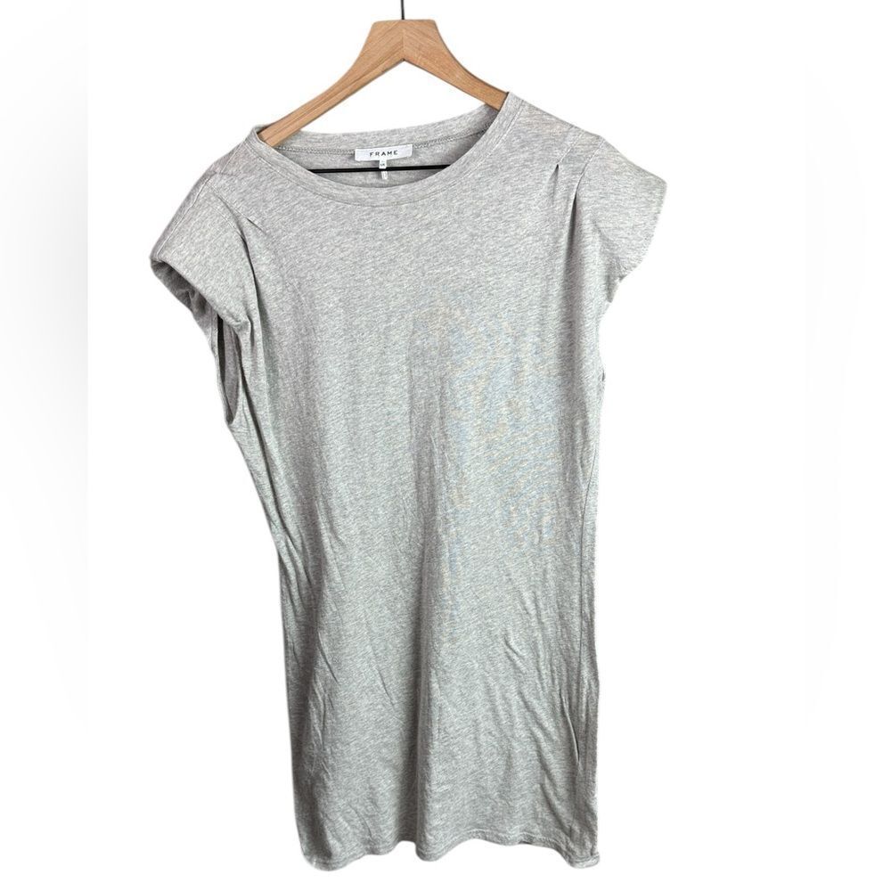 Frame gray Heathered T-Shirt Dress